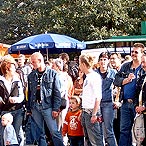 Zwiebelmarkt Besucher